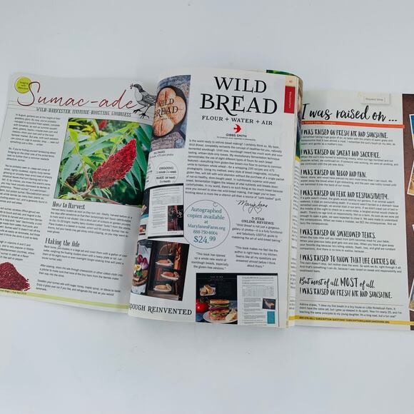 Mary Janes Farm Magazine Lot of 2 August - Octobter 2019 Summer Magic Nesting - Picture 3 of 8